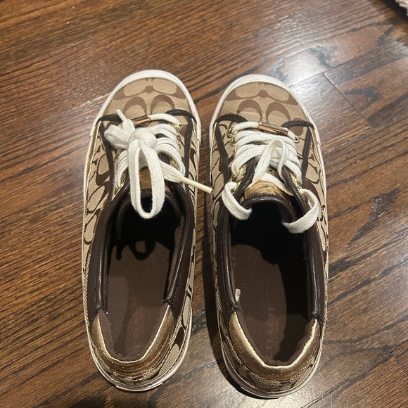 Coach Dark Brown Sneakers - Picture 3 of 5